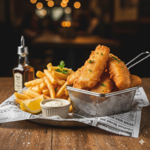 Fish & Chips (5 pcs)