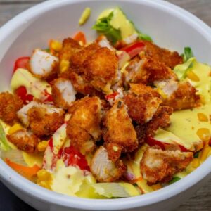 Buffalo Crispy Chicken Salad