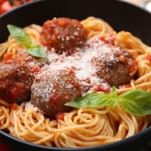 Pasta with Meatball
