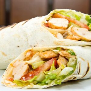 Seafood Salad Wrap