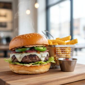 Jalapeño Smash Burger