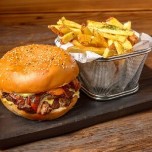 Cheese Fries with Bacon