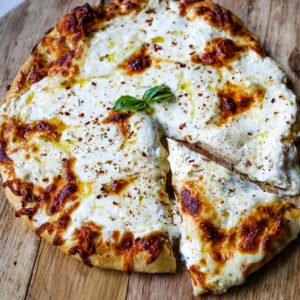 Greek (White) Pizza